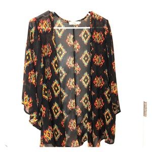 Elodie | S | sheer tribal wrap